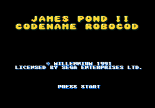 James Pond [Cardboard Box] screenshot 4 for Sega Genesis
